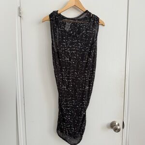 Isabel Marant Black and White Sleeveless  Dress